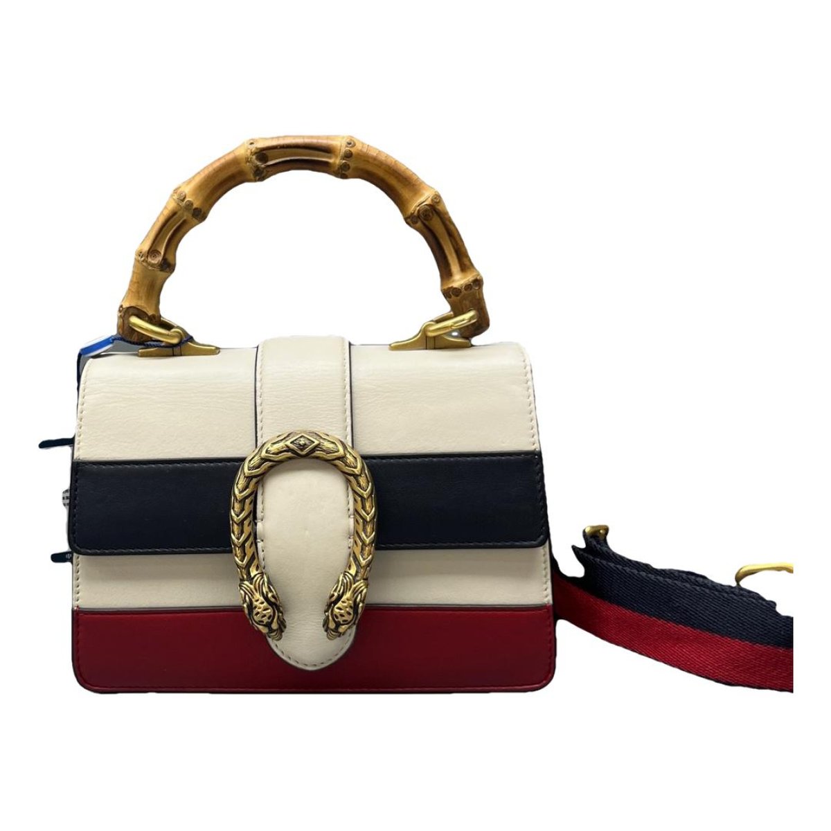 Dionysus Bamboo leather handbag