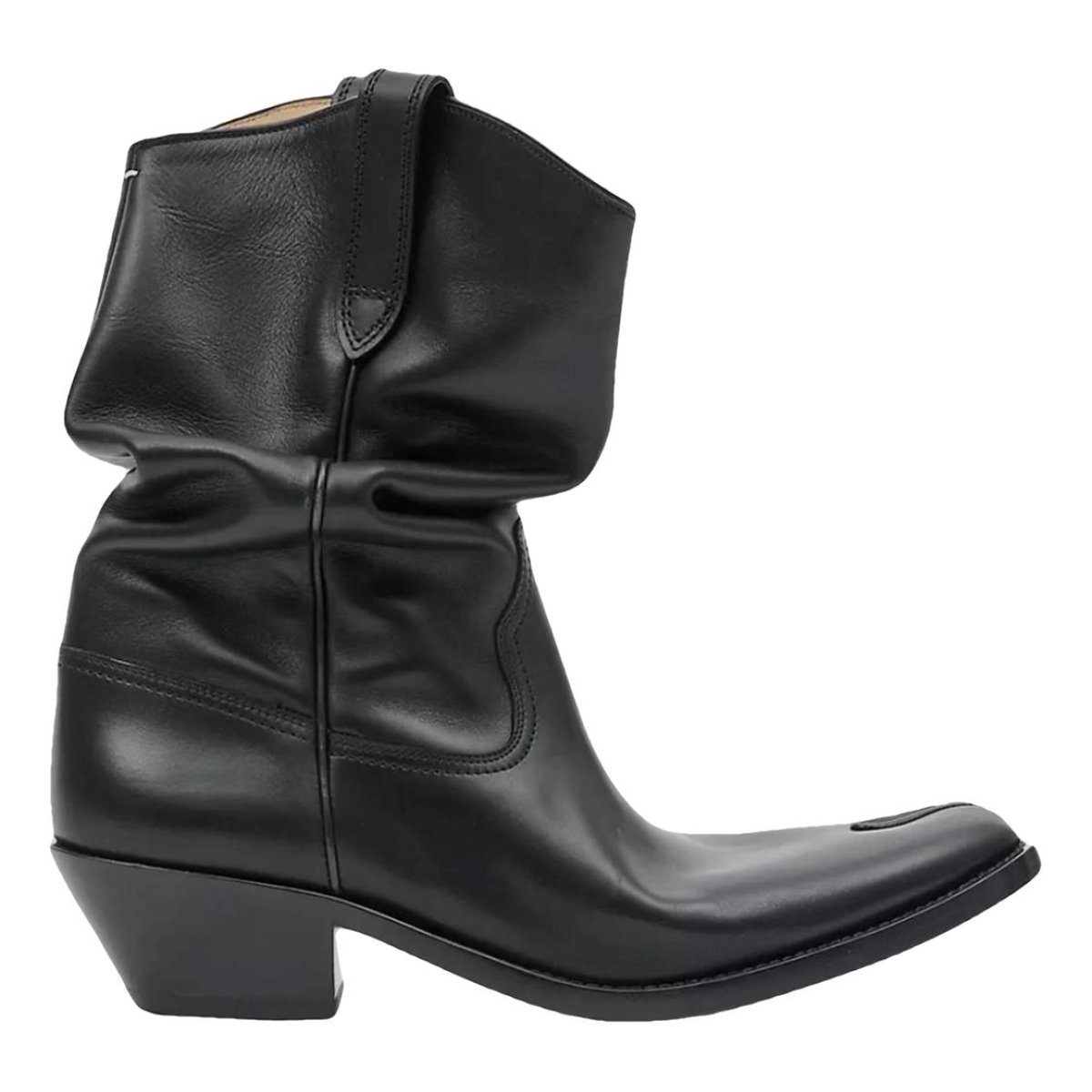 Tabi leather western boots