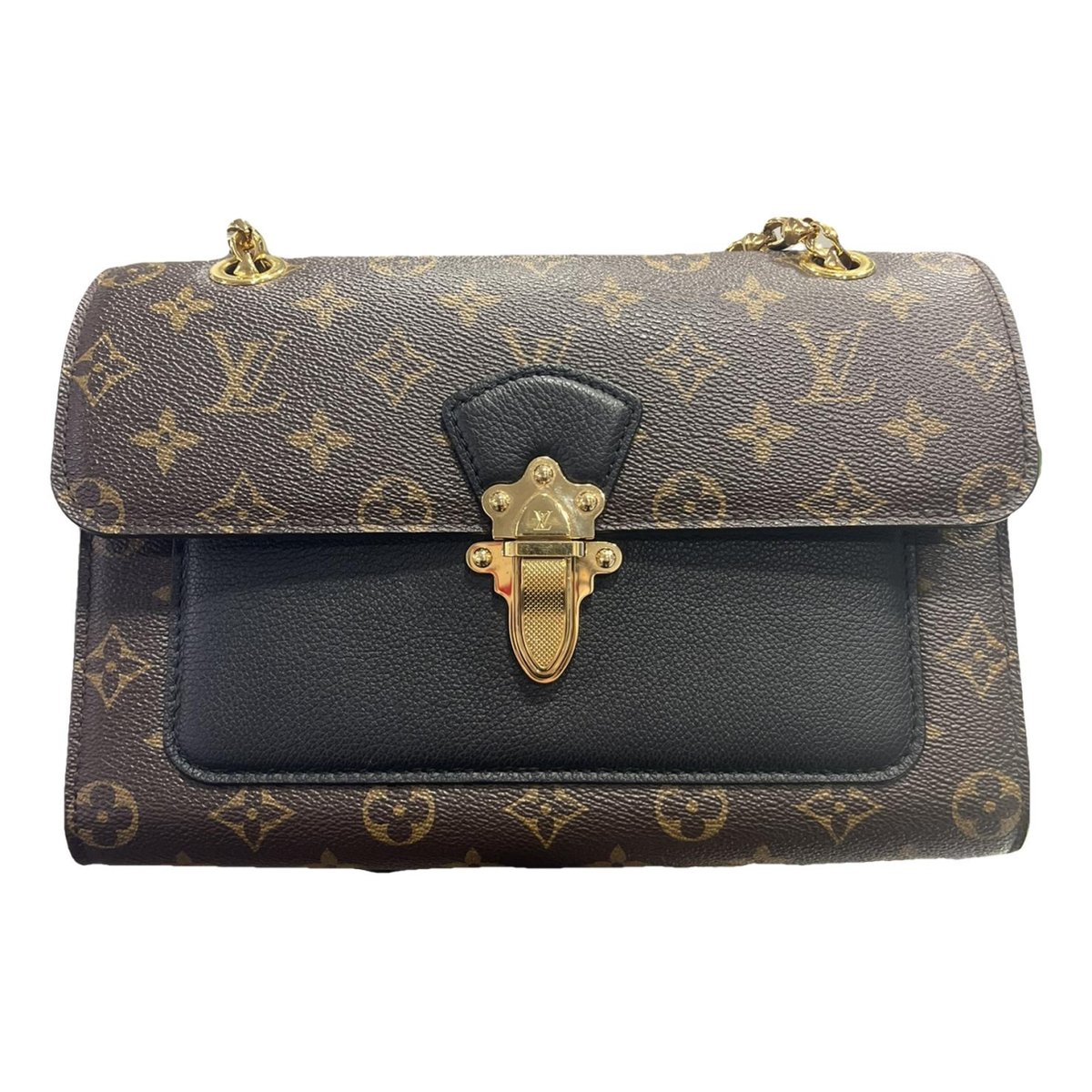 Victoire patent leather handbag