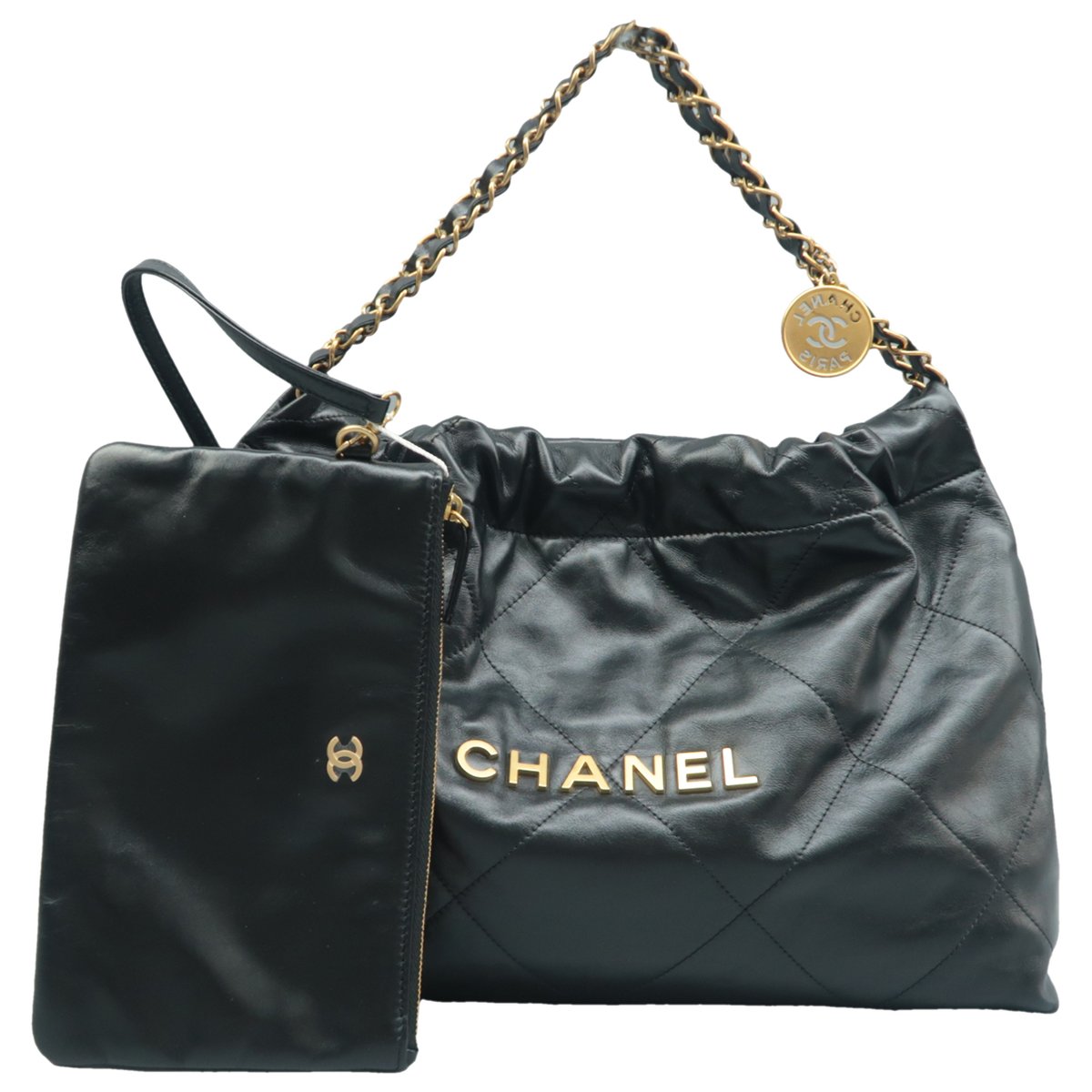 Chanel 22 leather handbag