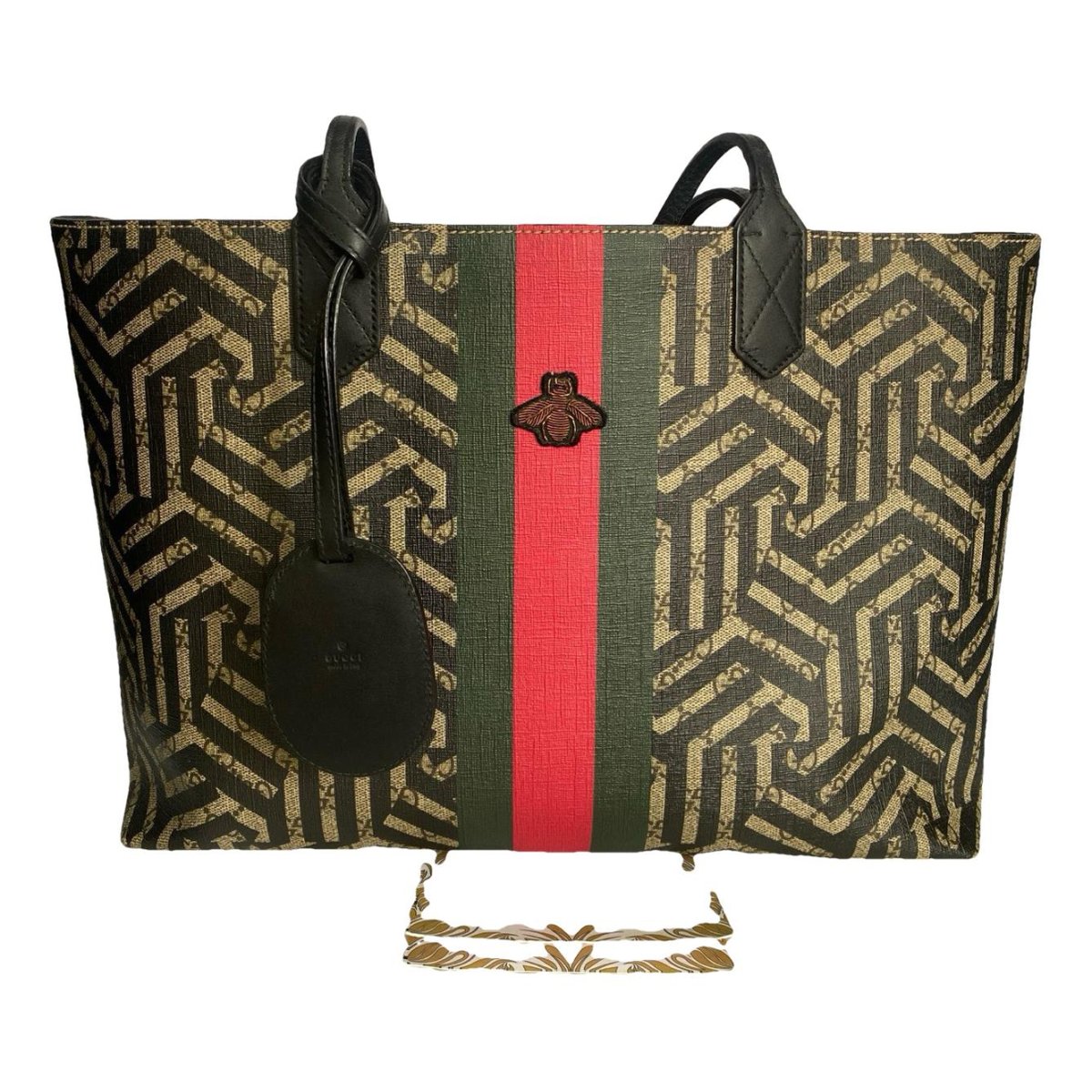Ophidia Shopping vinyl handbag