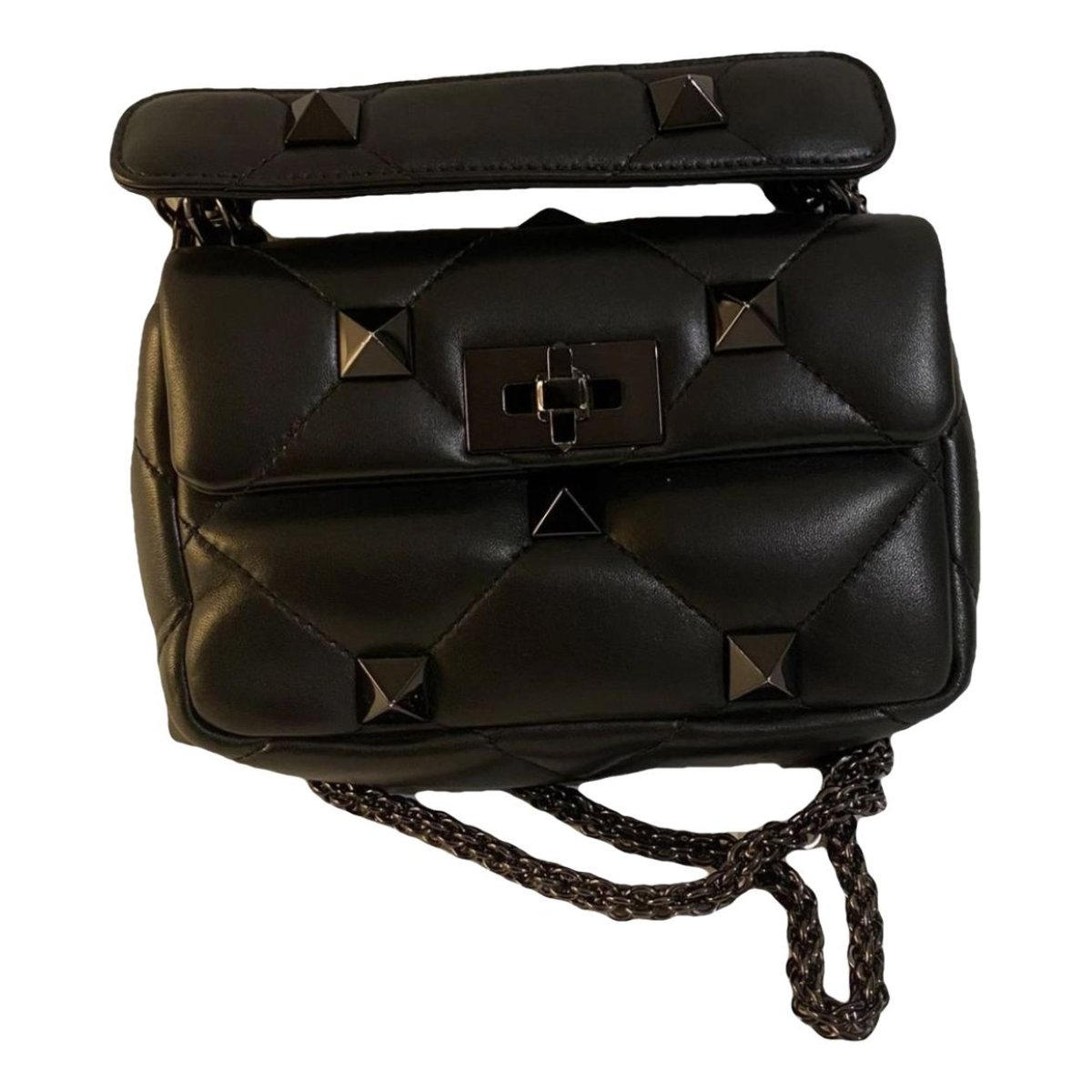 Roman Stud leather handbag