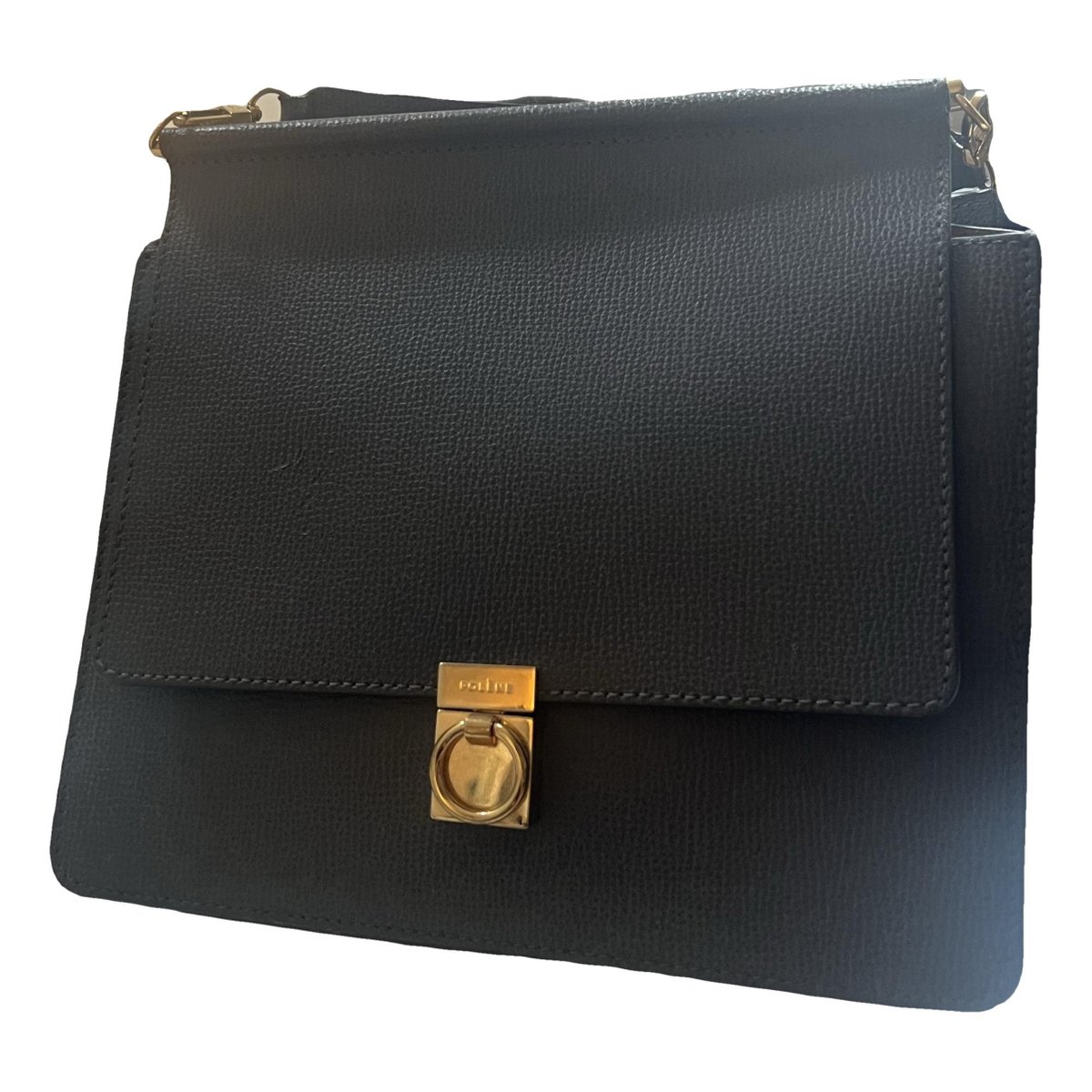 Numéro Sept leather crossbody bag