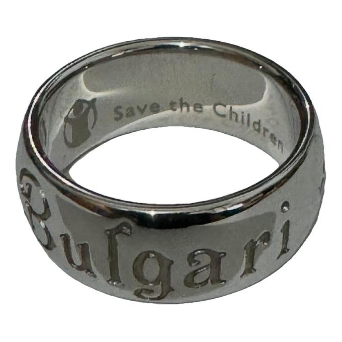 Save The Children silver ring