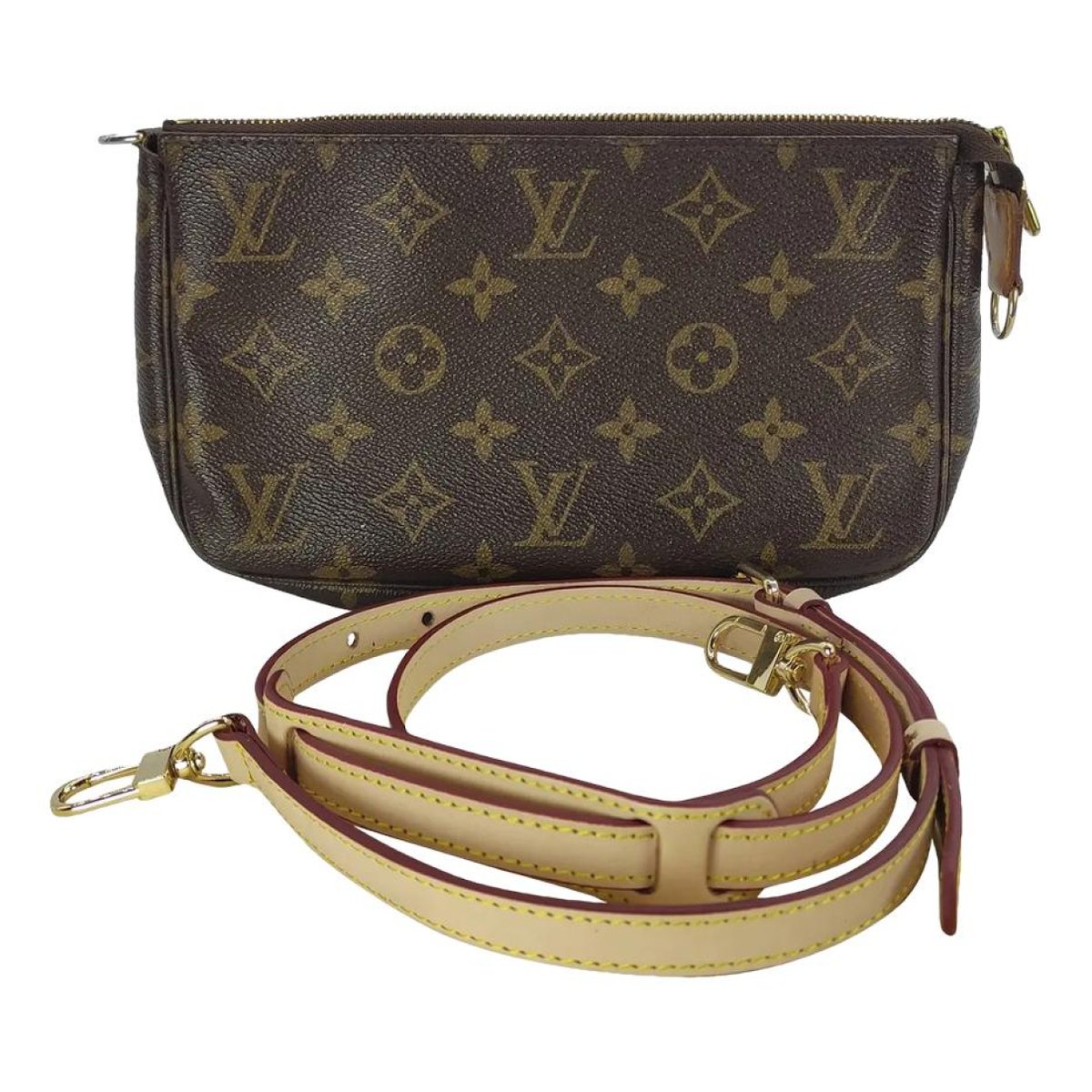 Pochette Accessoire leather handbag