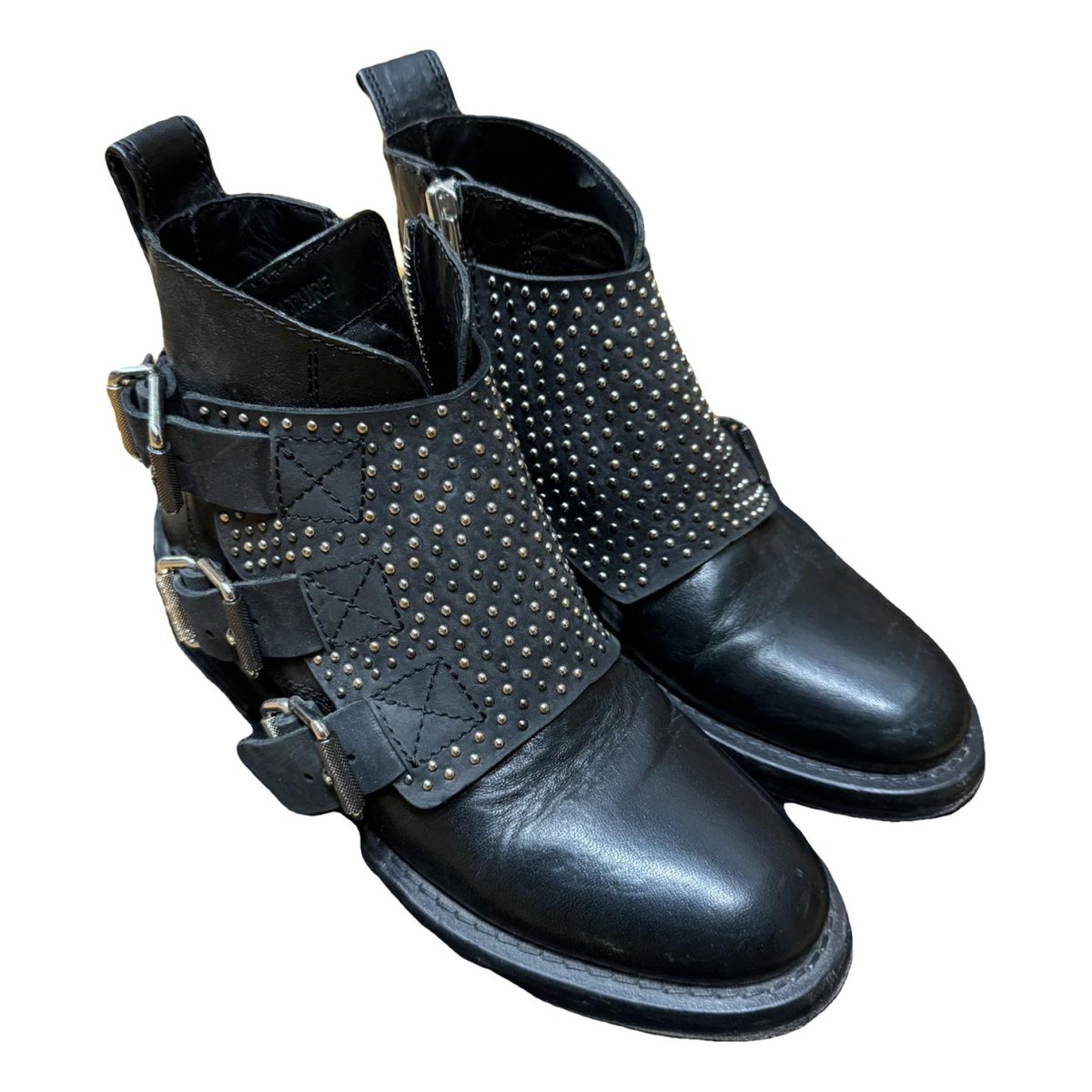 Laureen Spikes leather boots