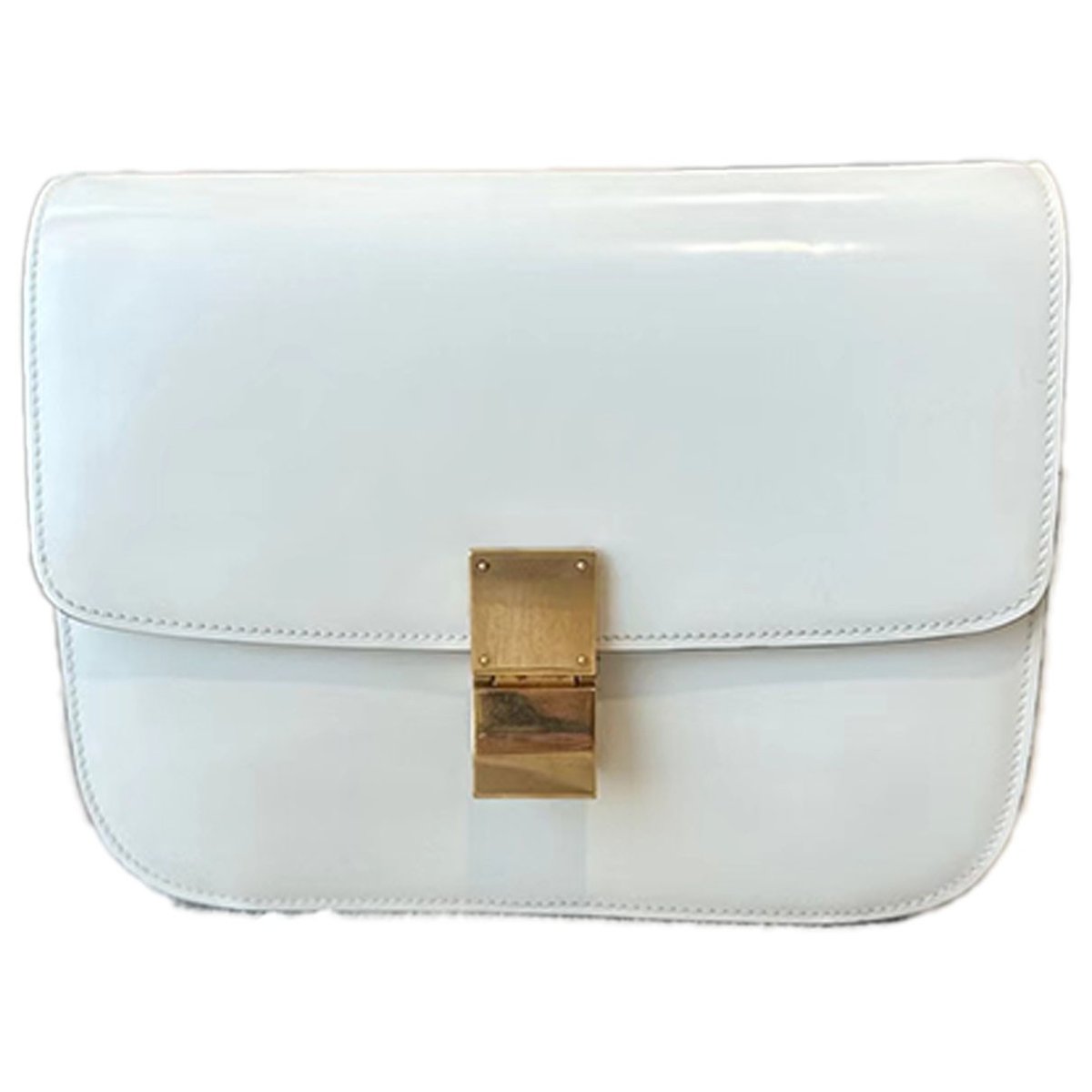 Classic patent leather crossbody bag