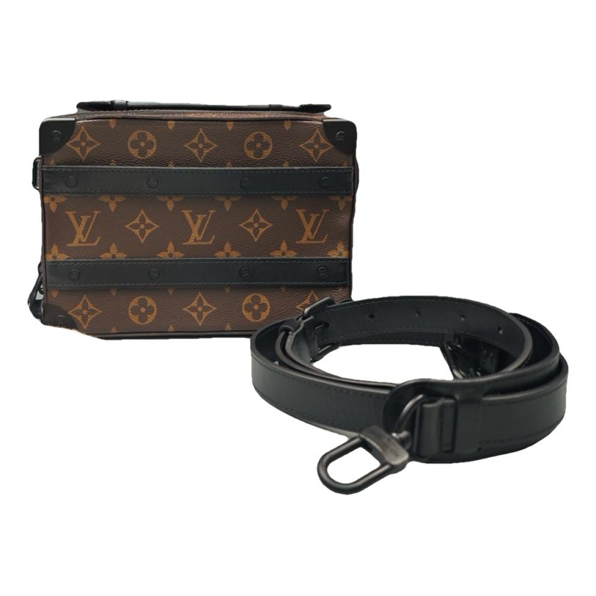Pochette Trunk leather handbag