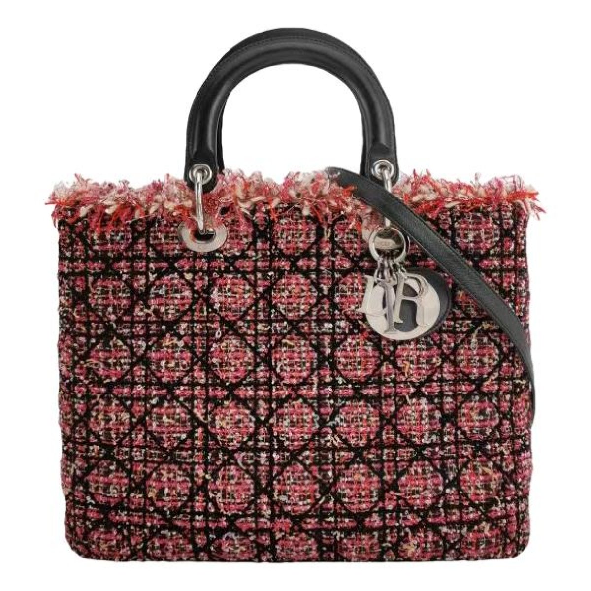 Lady Dior leather handbag