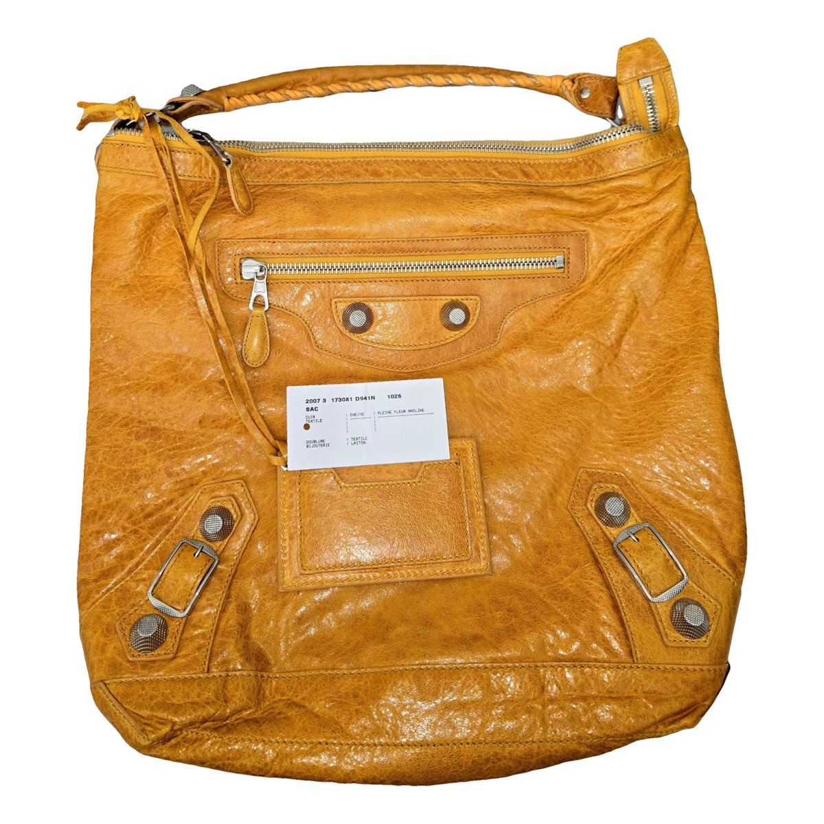 Day leather handbag