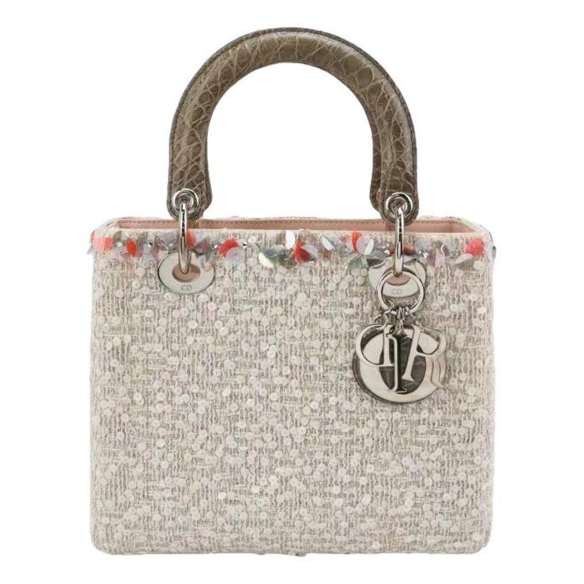 Lady Dior leather handbag