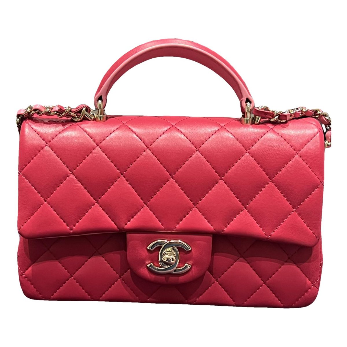 Timeless Classique Top Handle leather handbag