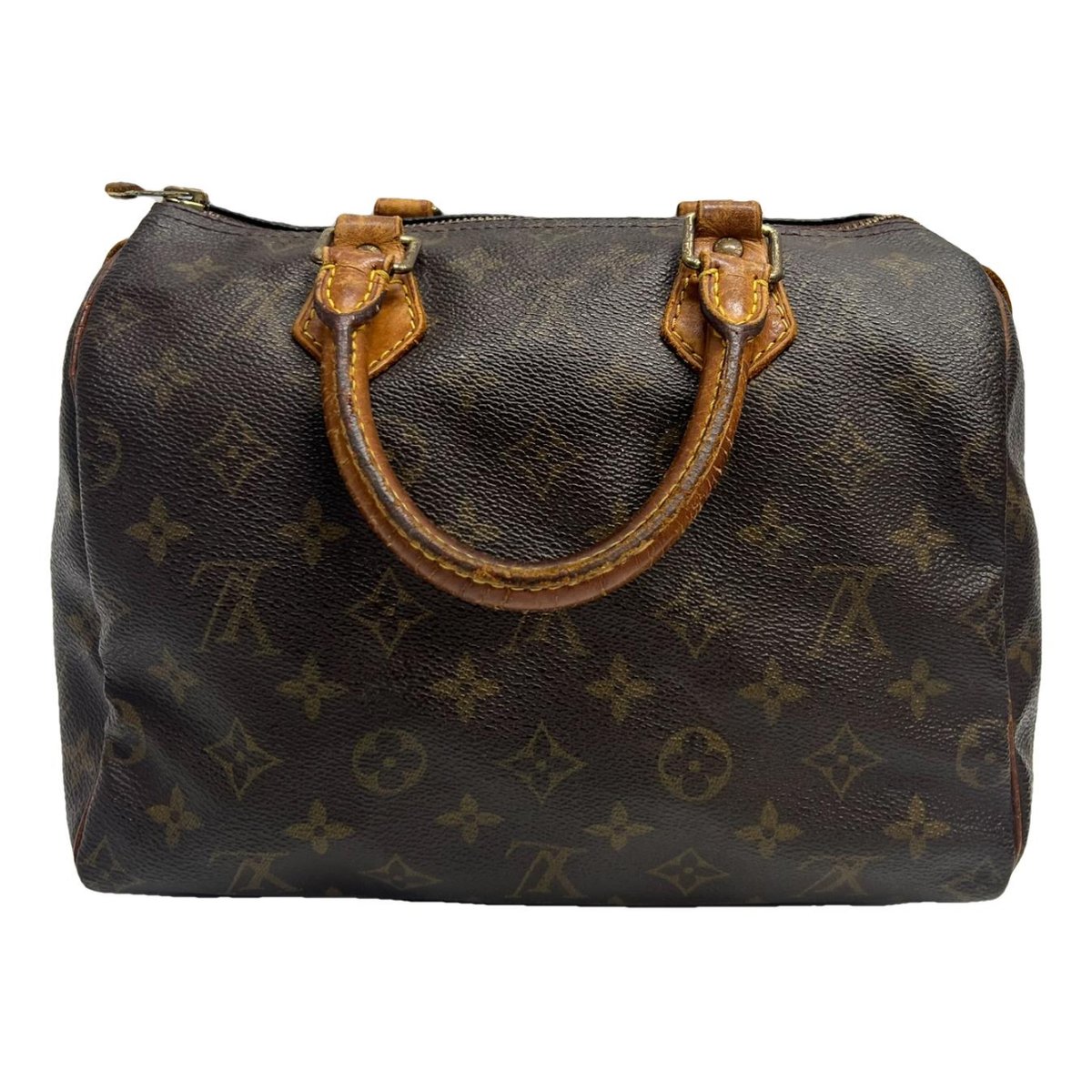 Speedy leather handbag