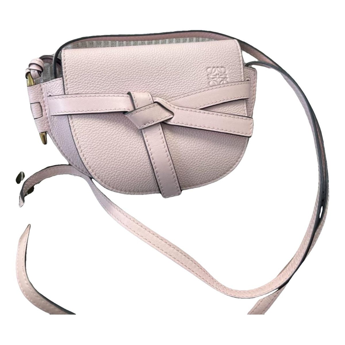Gate leather crossbody bag