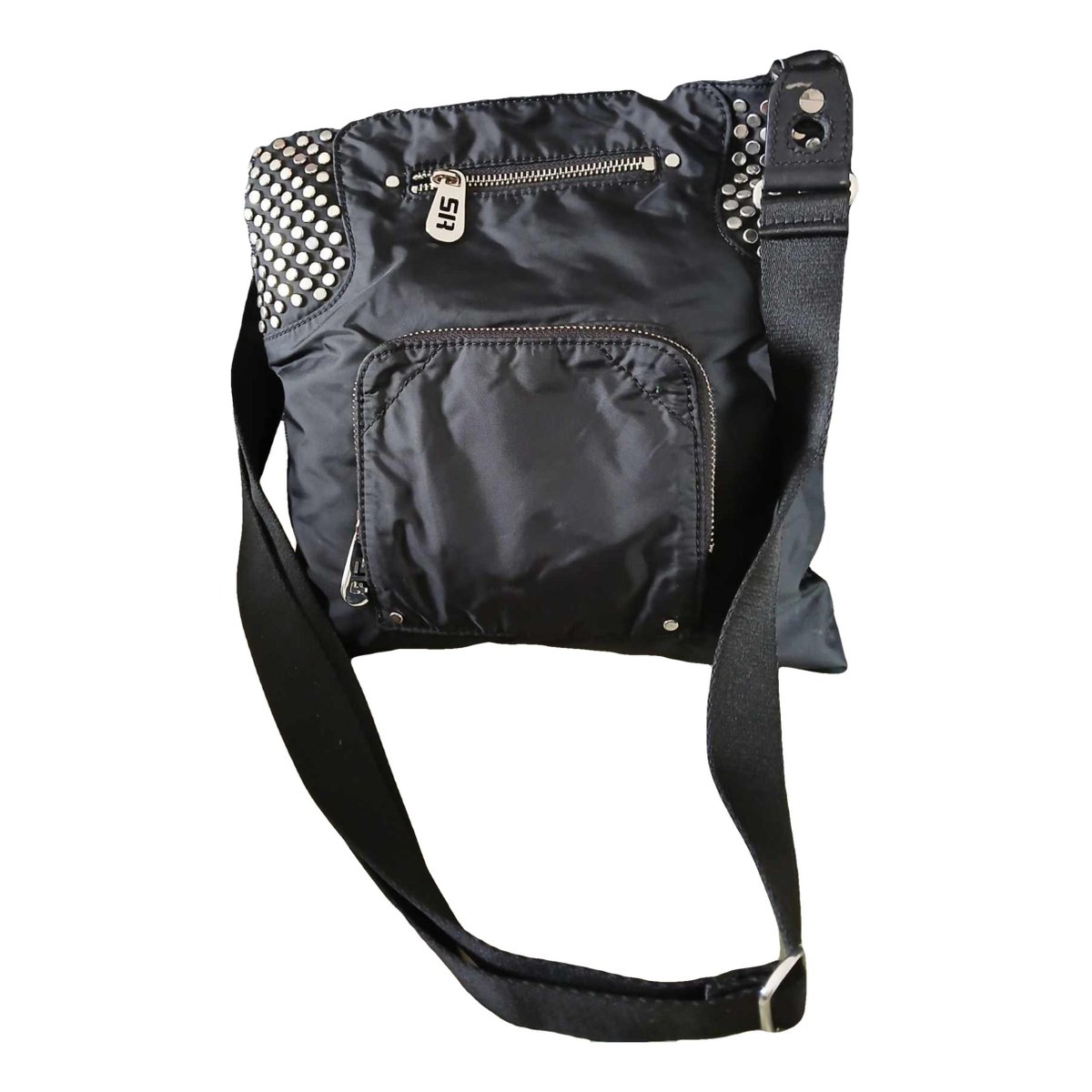 Pavé cloth crossbody bag