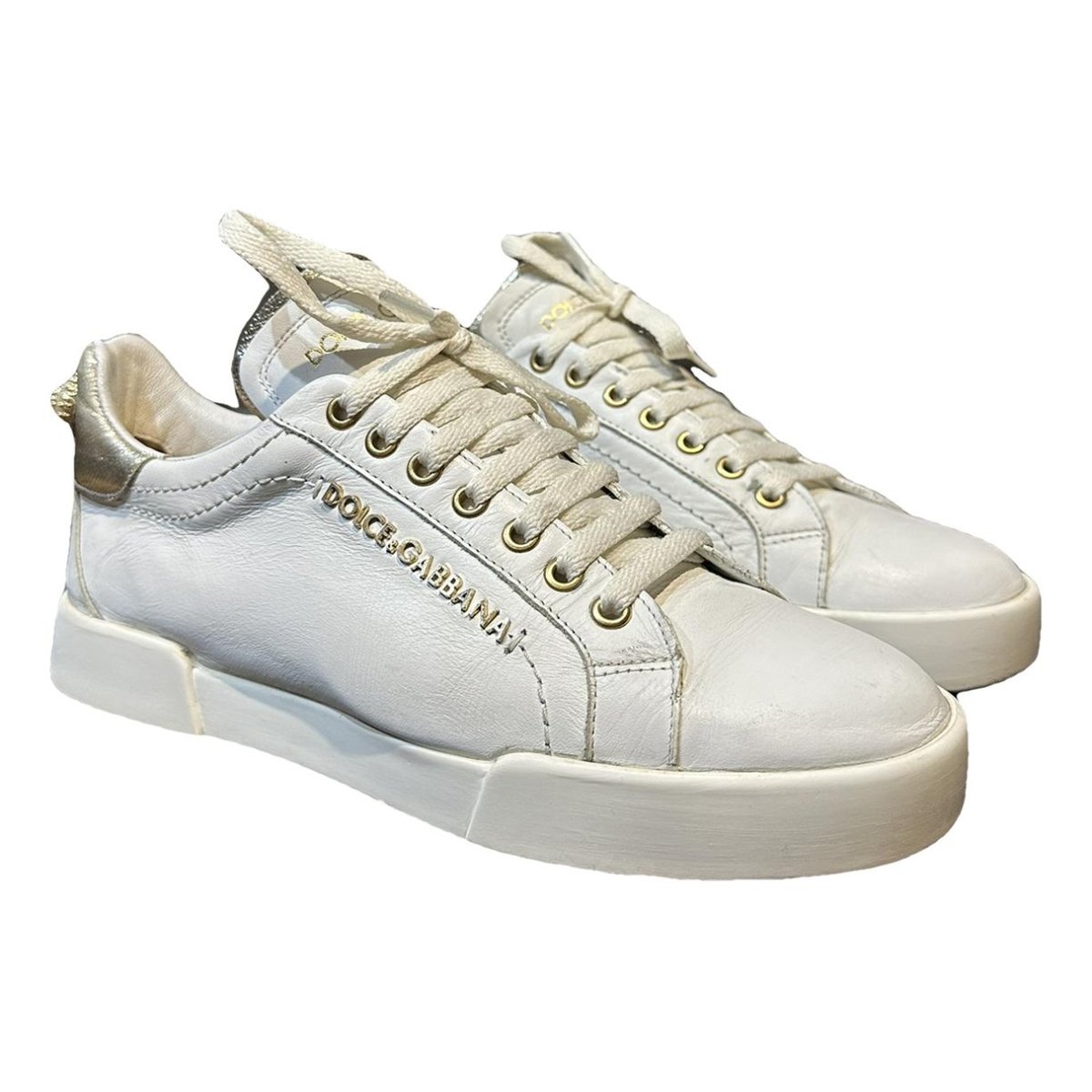 Portofino leather trainers