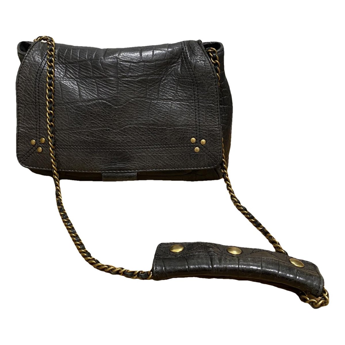 Lulu XL leather crossbody bag