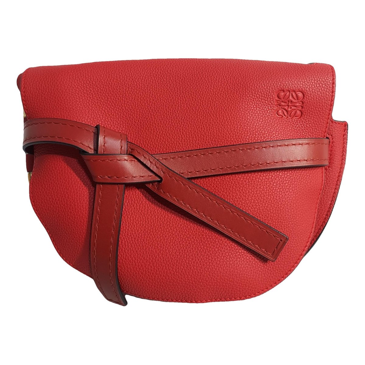 Gate leather crossbody bag