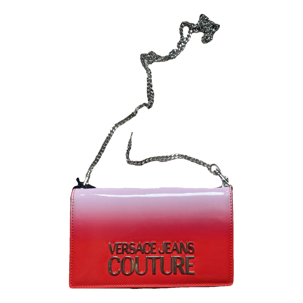 Vinyl clutch bag