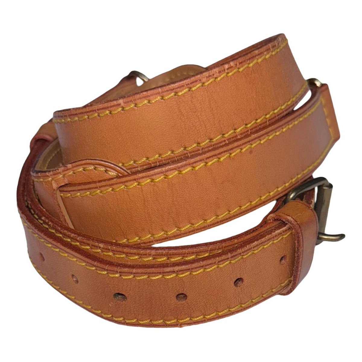 Keepall leather travel bag