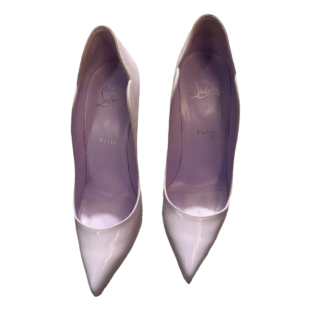 Hot Chick patent leather heels