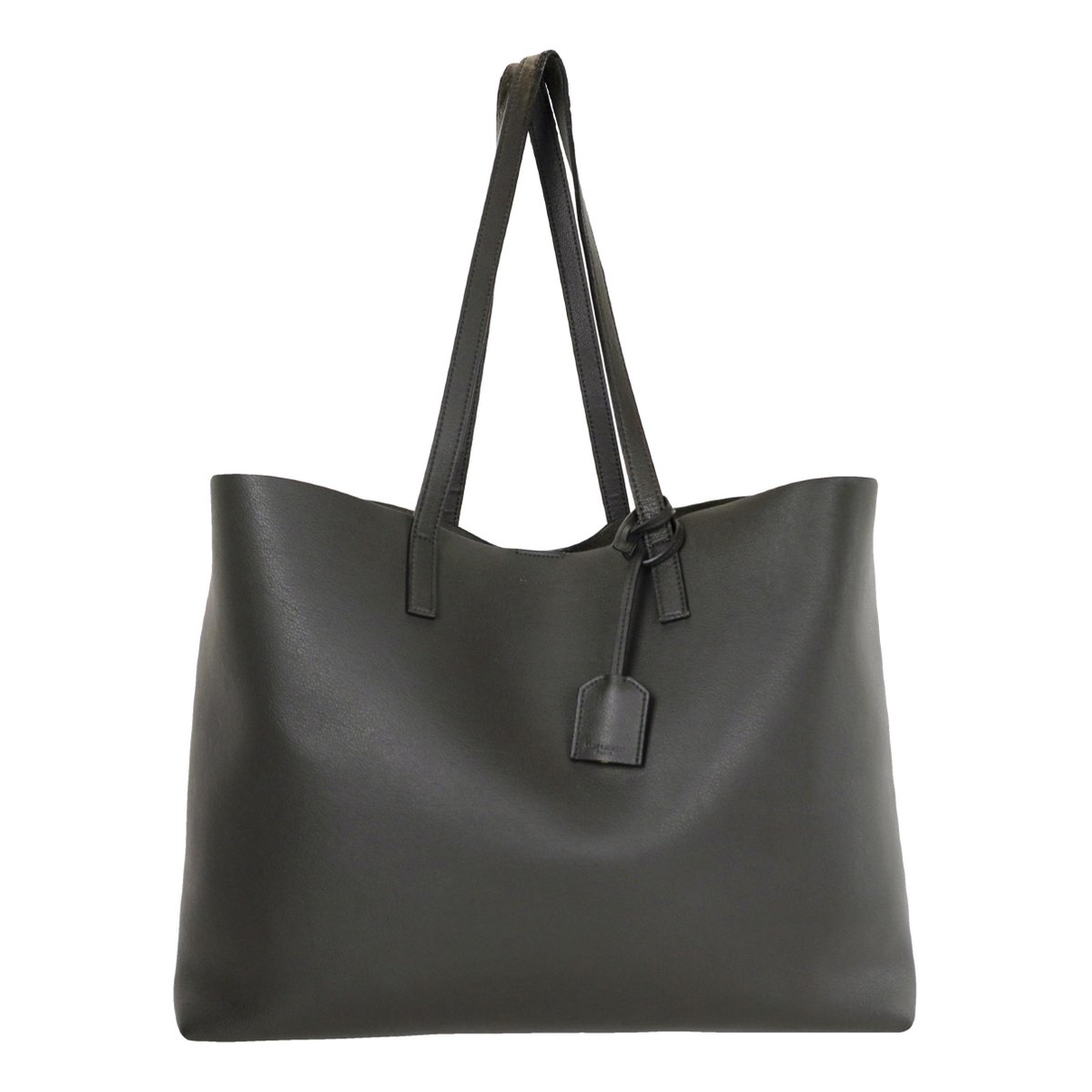 Shopping leather handbag