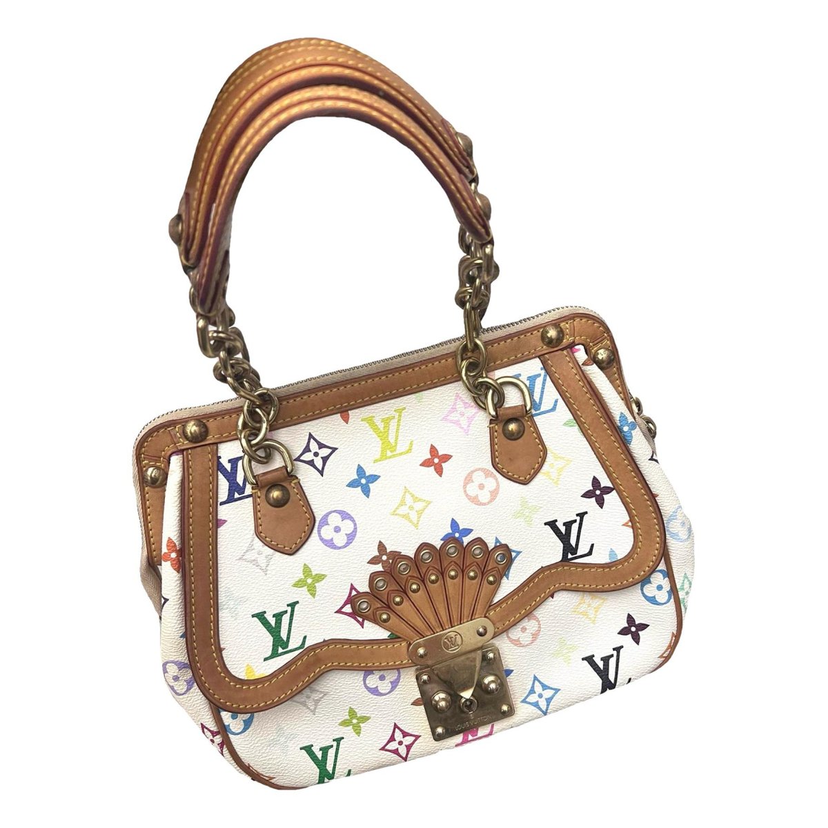 Gracie patent leather handbag