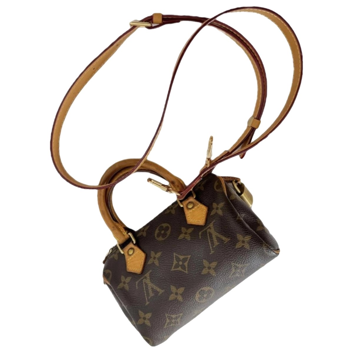 Nano Speedy / Mini HL leather mini bag