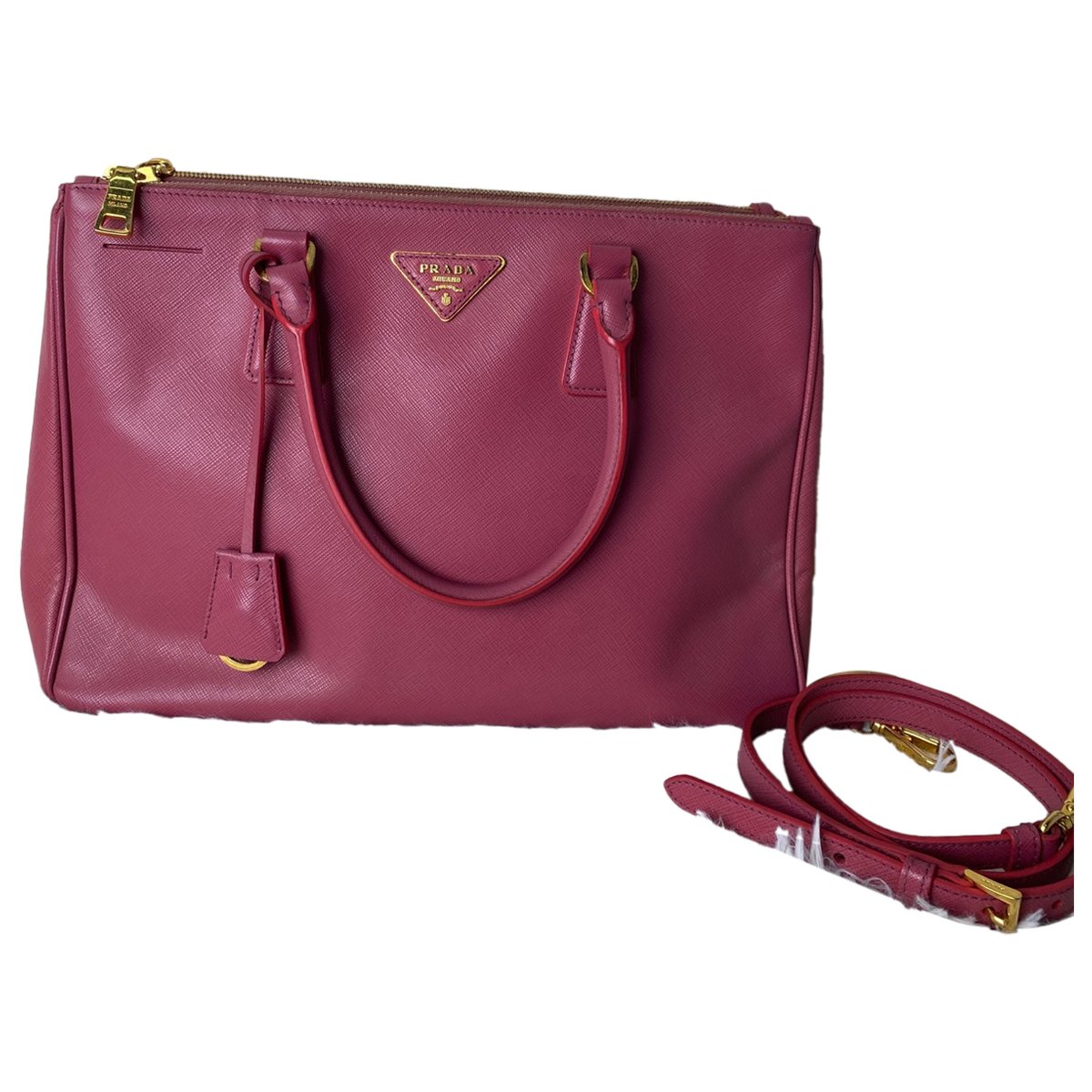 Galleria leather handbag
