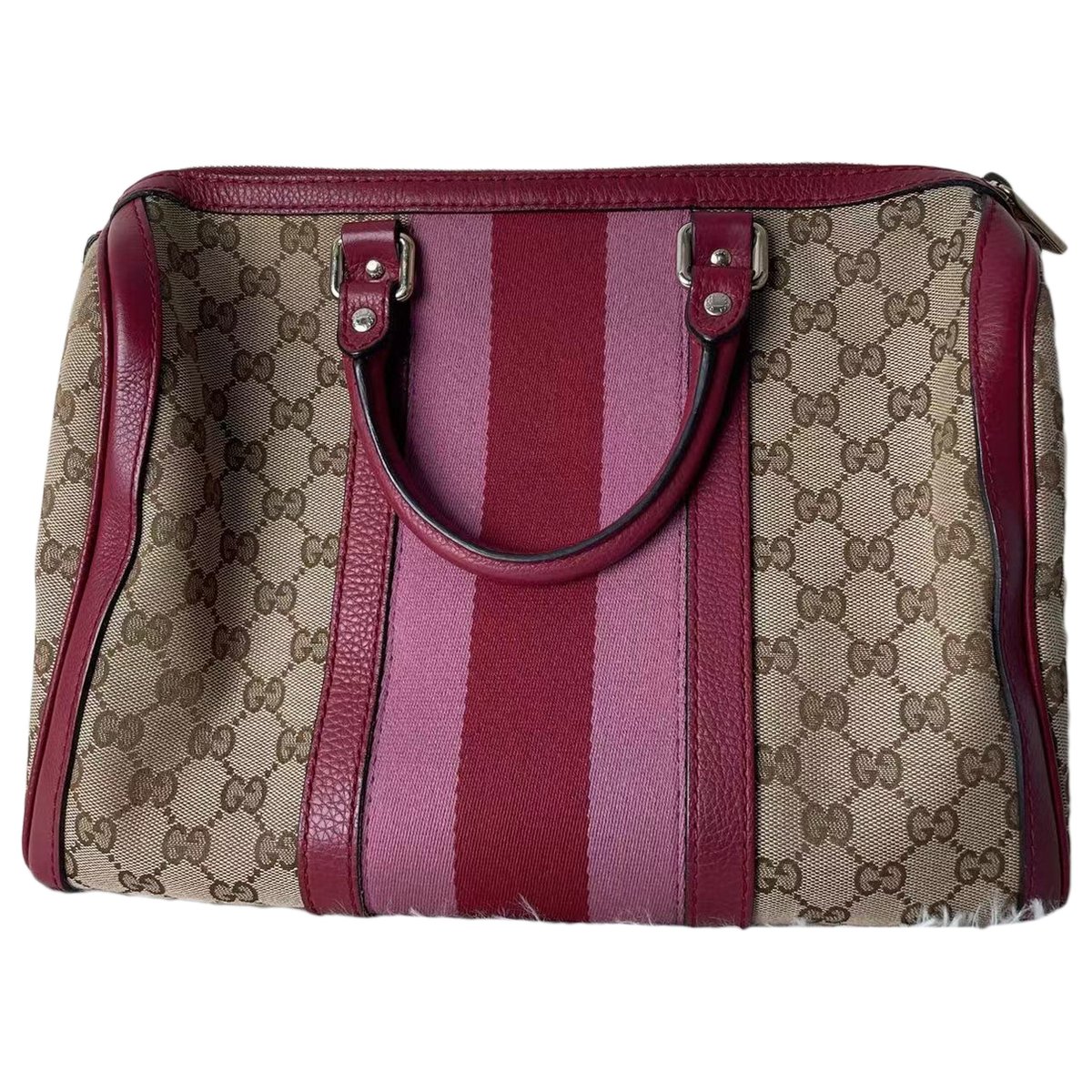 Boston cloth handbag