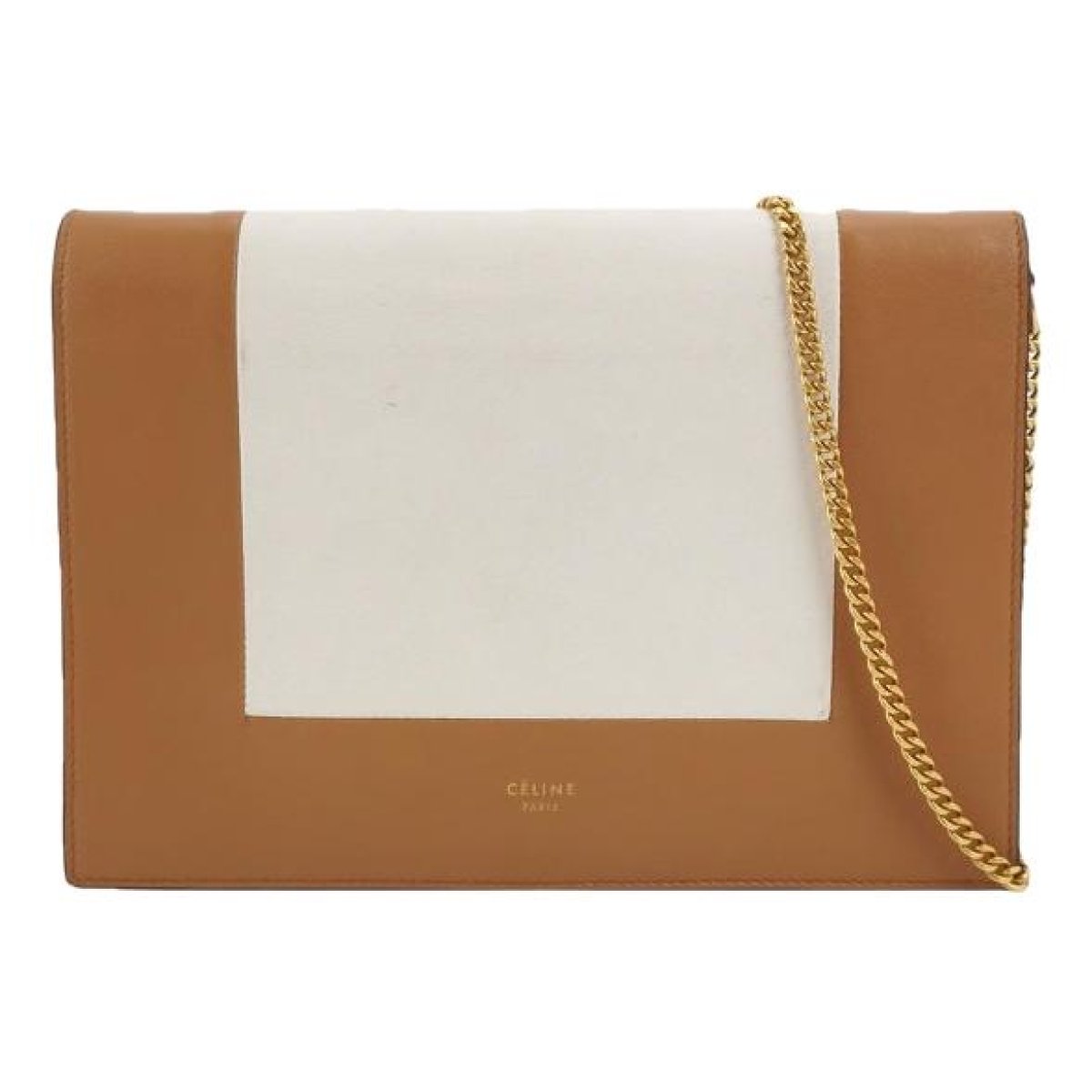 Frame leather crossbody bag