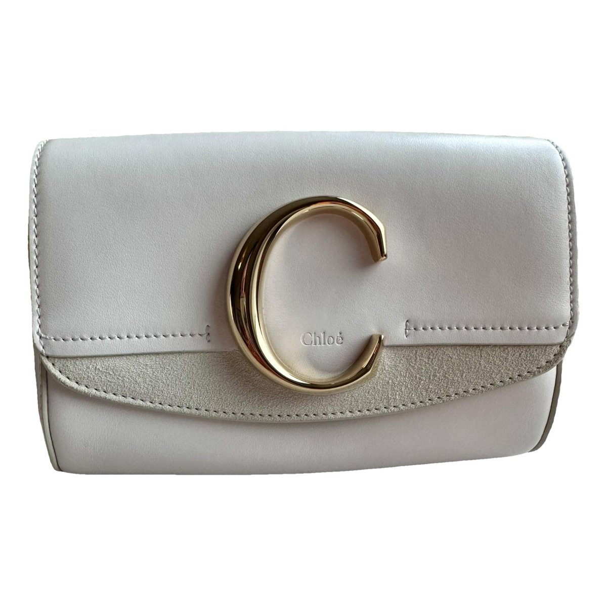 C leather crossbody bag