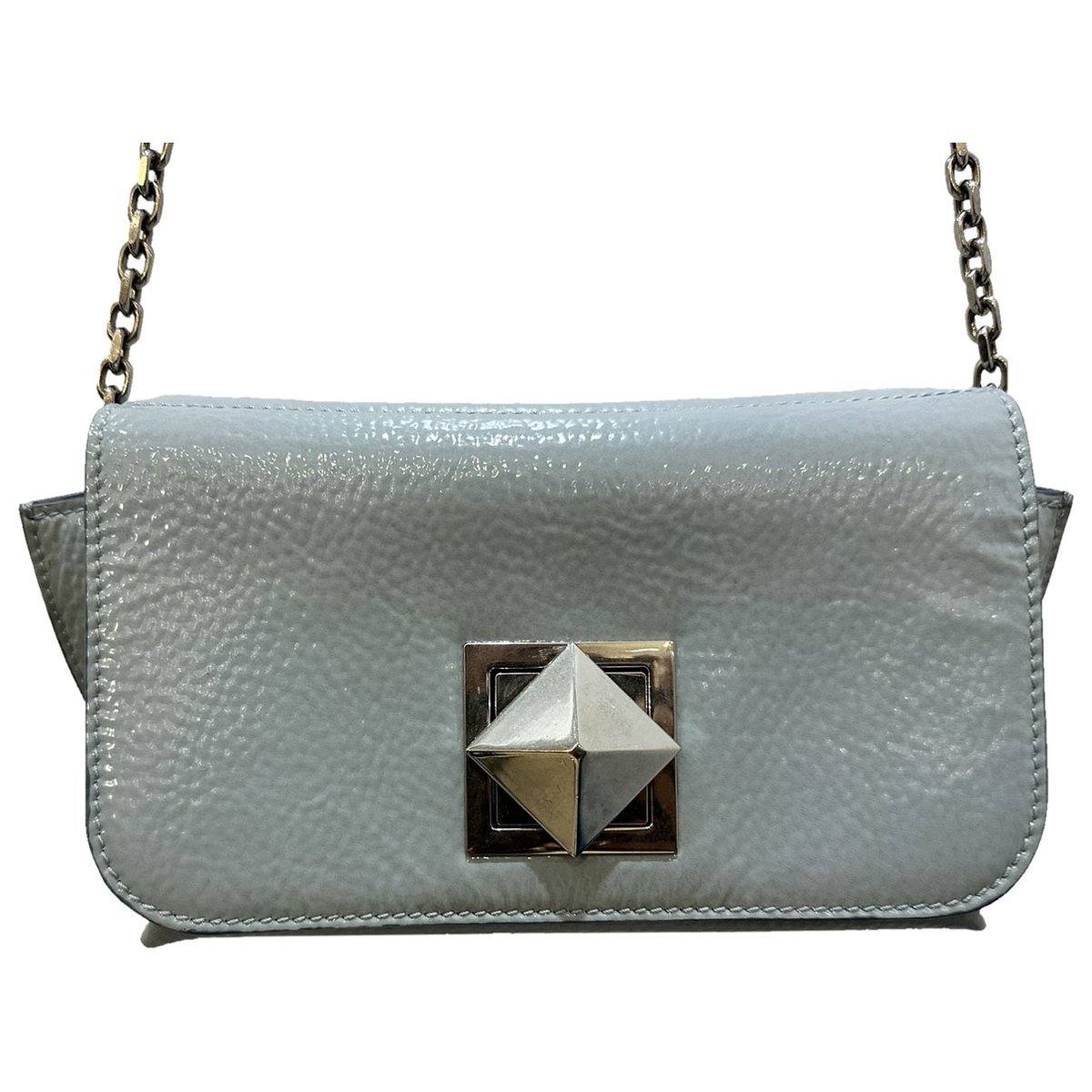 Copain patent leather crossbody bag