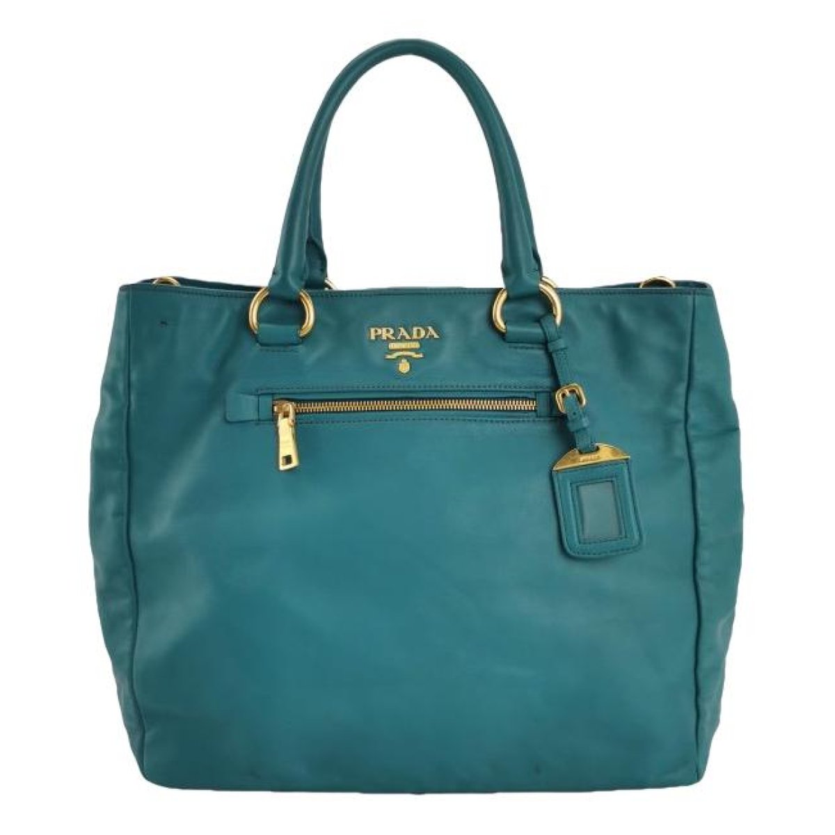 Concept leather tote