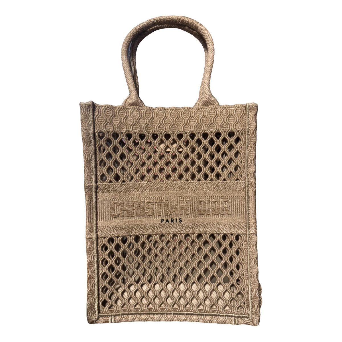 Book Tote Vertical leather tote