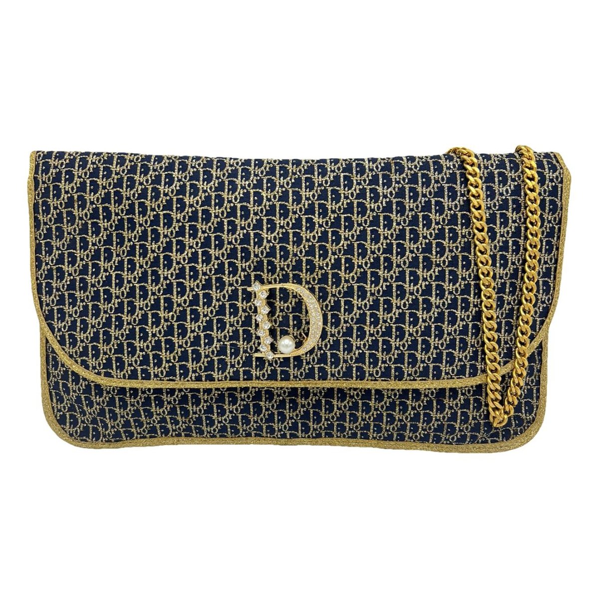 30 Montaigne Chain cloth handbag