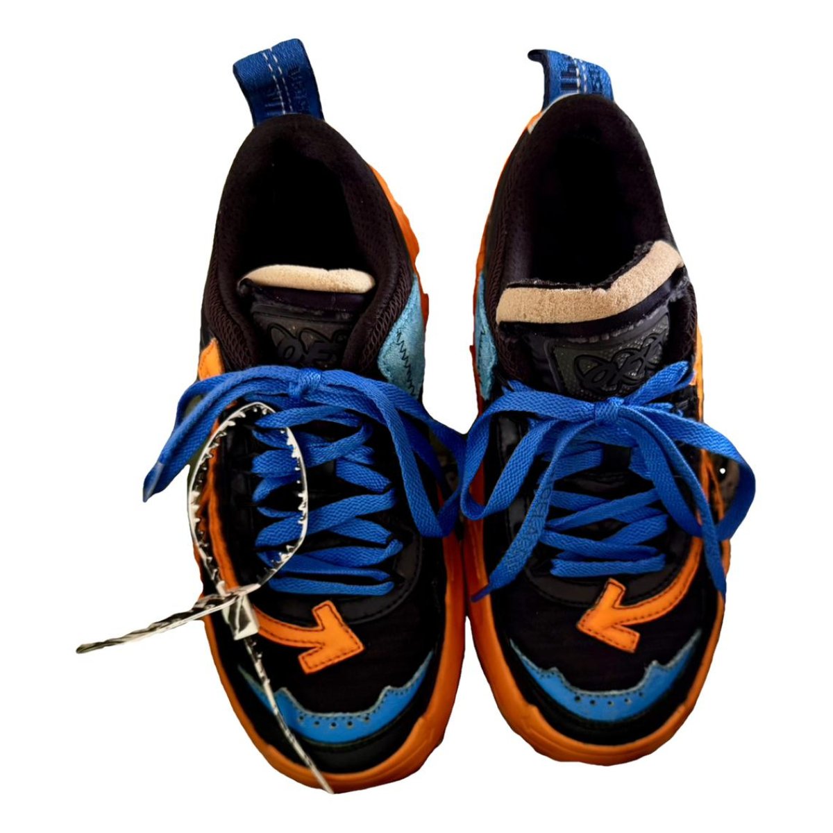 Odsy-1000 patent leather trainers