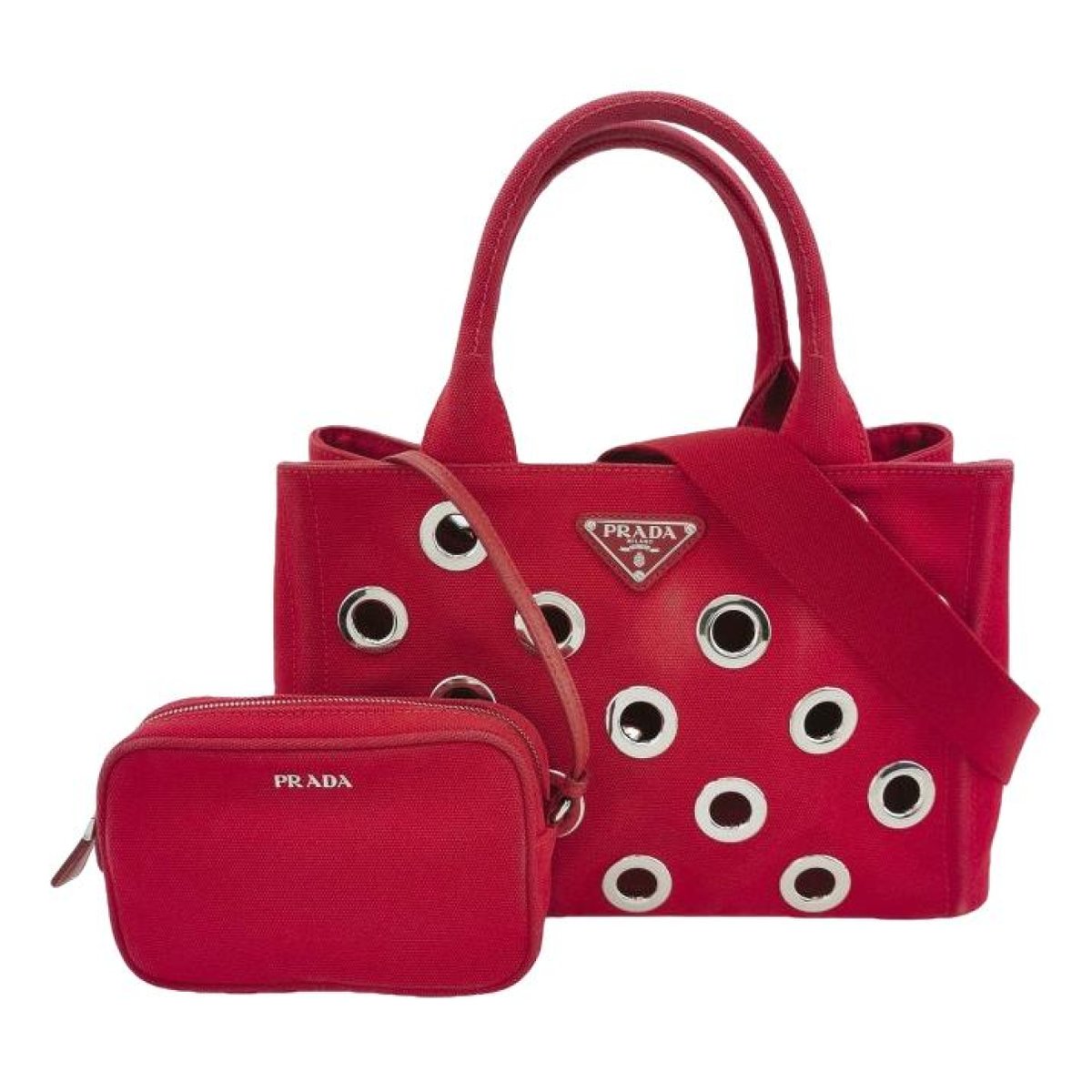 Ouverture cloth crossbody bag