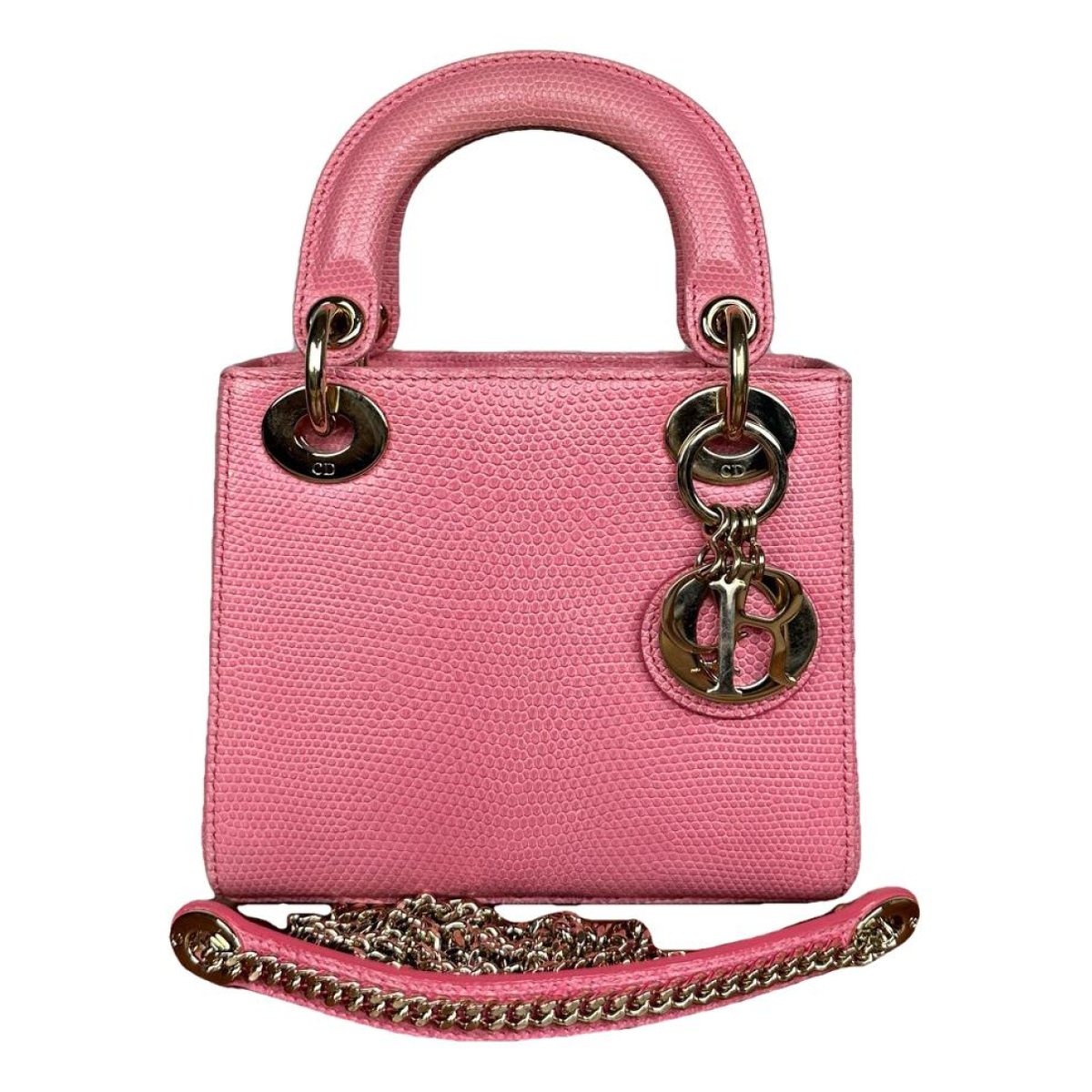 Lady Dior leather handbag