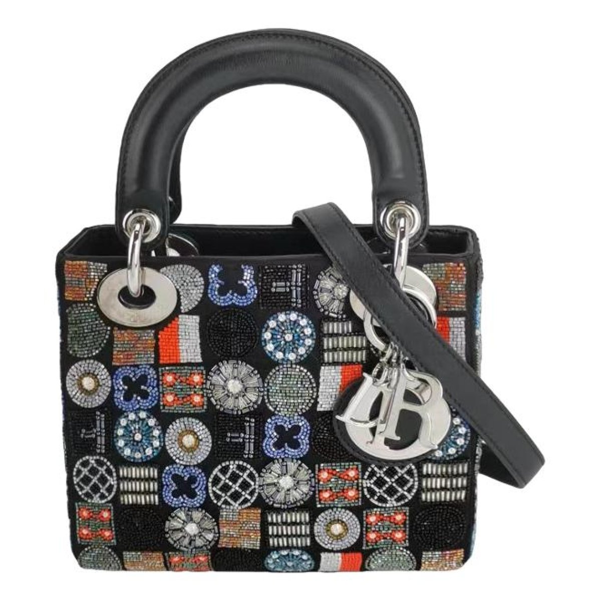 Lady Dior leather handbag