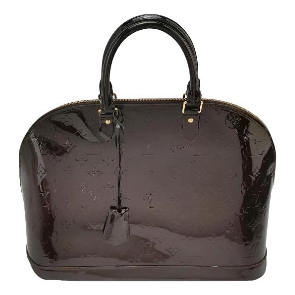 Alma patent leather handbag