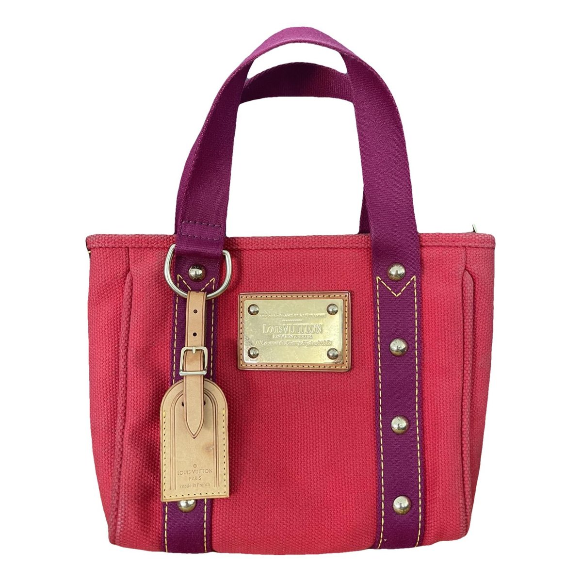 Antigua linen handbag