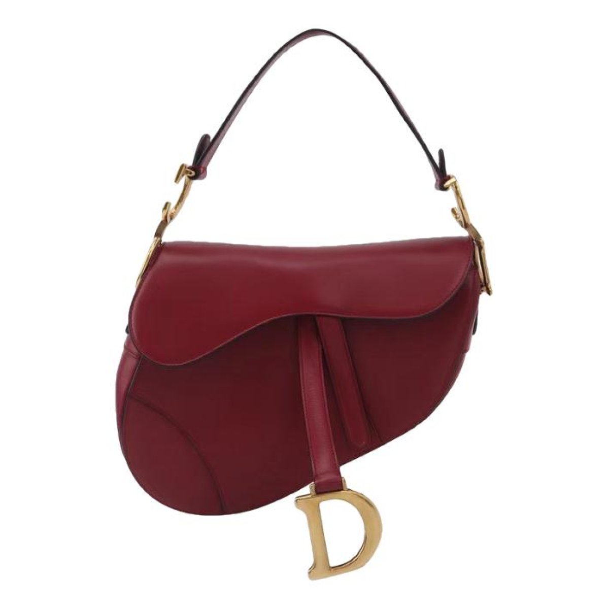 Saddle leather handbag