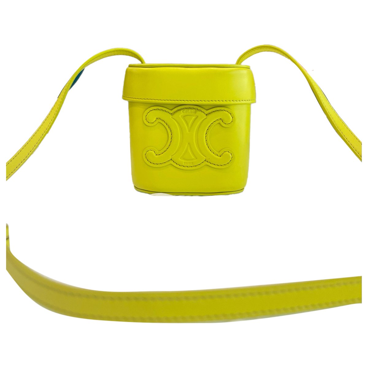 Triomphe leather crossbody bag