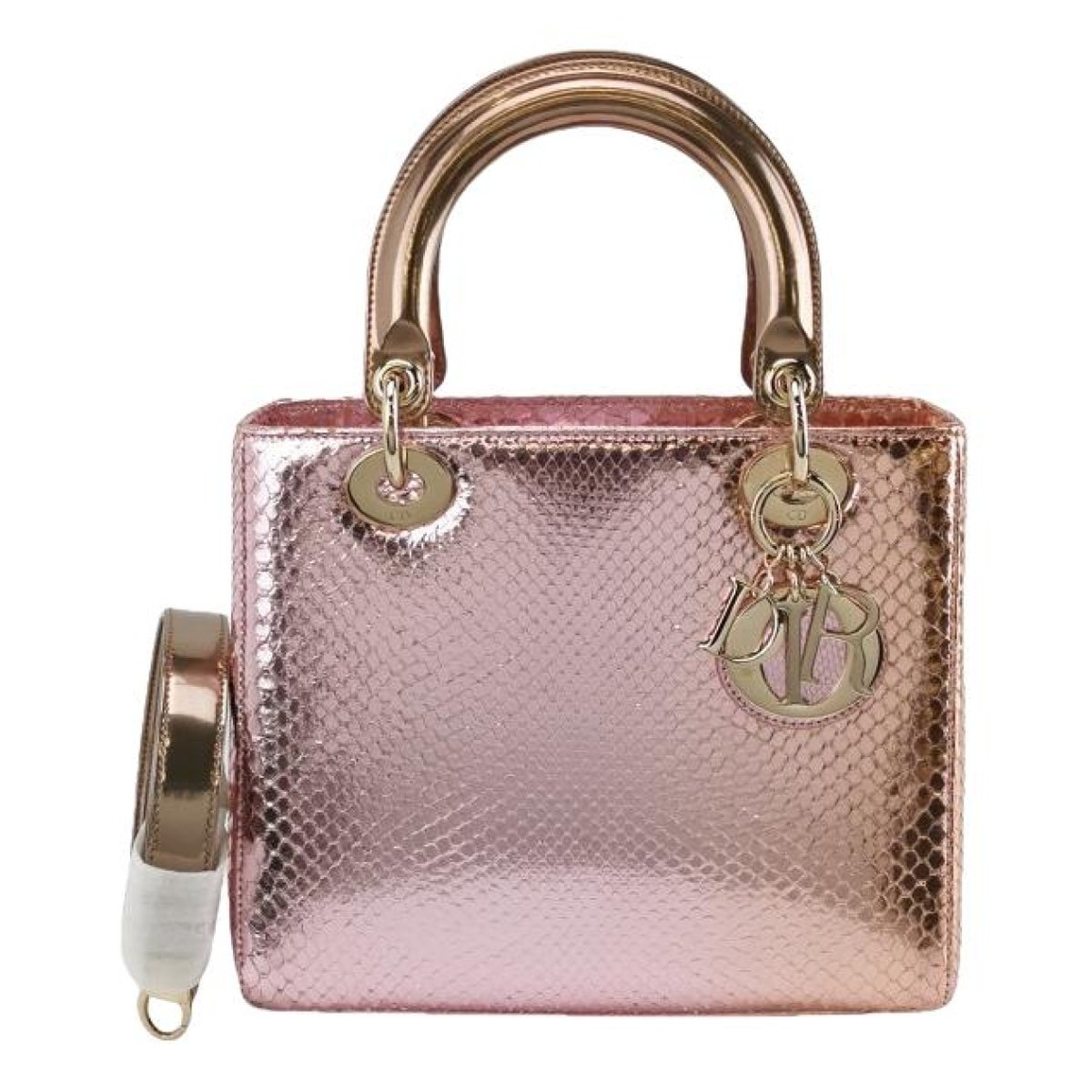 Lady Dior leather handbag