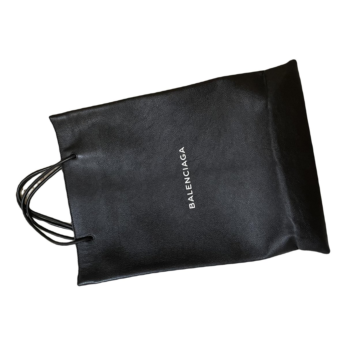 Shopping North South leather tote