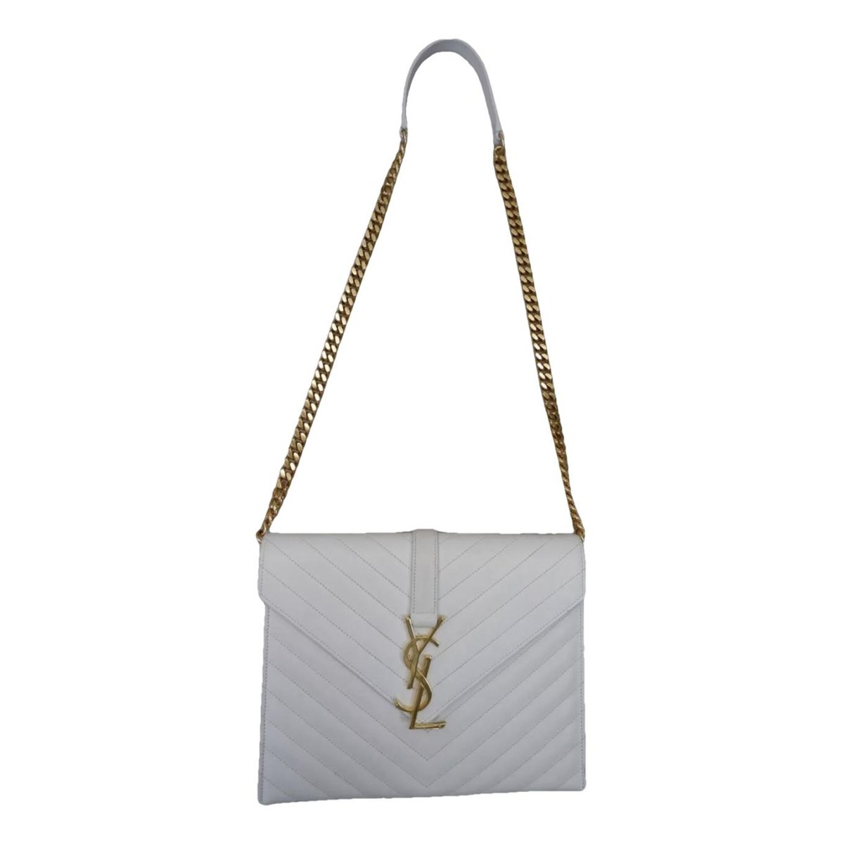 Envelope leather crossbody bag