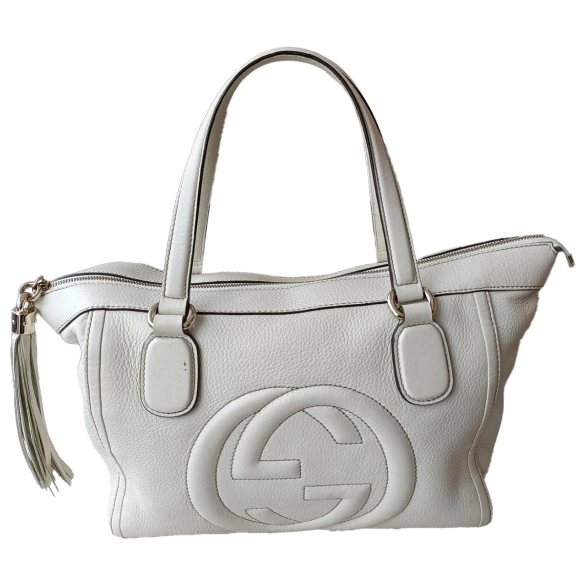 Soho Top Handle leather handbag