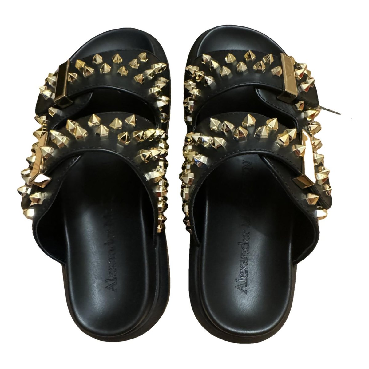 Hybrid leather mules