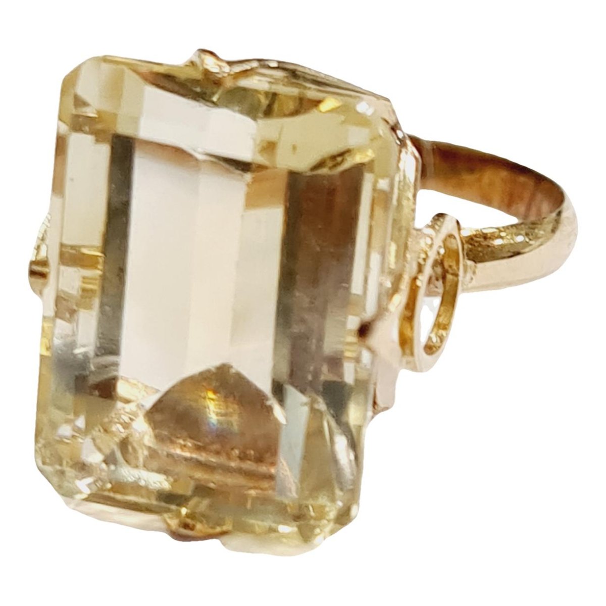 Chevalières yellow gold ring